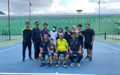 Kegiatan Tenis Residen dan Senior Dept.IK Mata FKKMK UGM